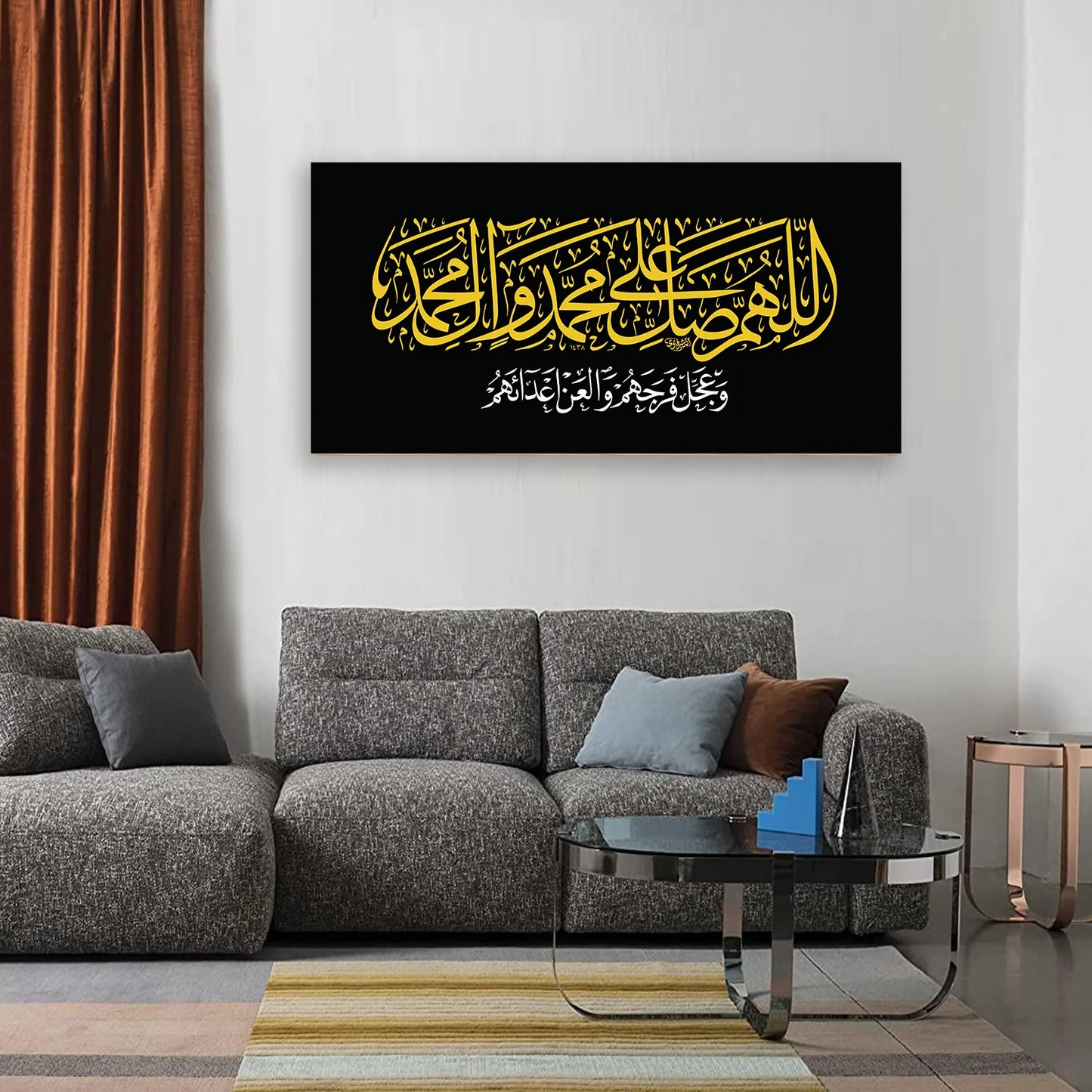 Abstract Islamic Canvas Prints Arabic Mosque Poster Prints for Living Room Home Decoration