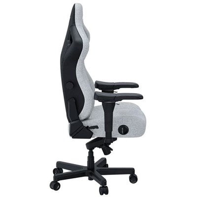 Kaiser 4L Premium Gaming Chair | Large Size - Linen Fabric - Ash Gray