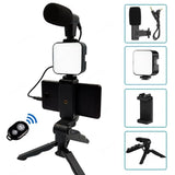 AY-49 Vlogging Tripod Video Making Kit