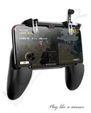 PUBG W11+ Mobile Controller - PUBG Game Trigger/Mobile Game Controller for PUBG/BGMI/Free Fire/Coc/CoD | Compatible with Android iOS | L1R1 Sensitive Shoot 3 in 1 Gaming Accessory Kit [video game]