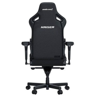 AndaSeat Kaiser 4 Series Premium Gaming Chair | XL Size - Linen Fabric - Carbon Black - 4 XL