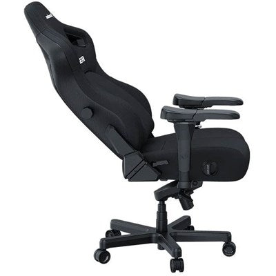 AndaSeat Kaiser 4 Series Premium Gaming Chair | XL Size - Linen Fabric - Carbon Black - 4 XL