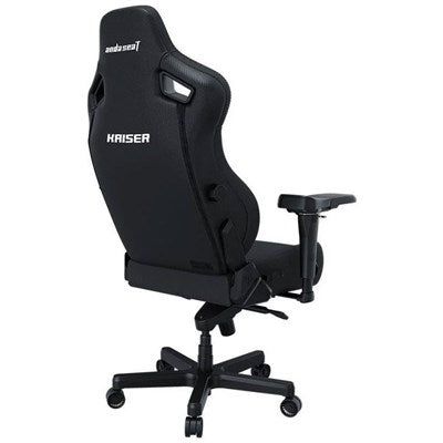 AndaSeat Kaiser 4 Series Premium Gaming Chair | XL Size - Linen Fabric - Carbon Black - 4 XL