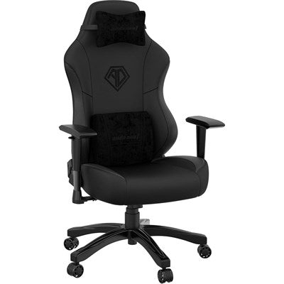 Phantom 3 Series Premium Office Gaming Chair | Leather, Large Wide Seat Gaming Chair with Lumbar Support, Black