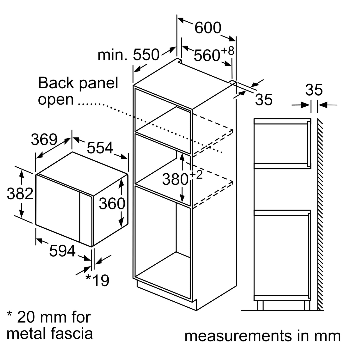 MicroWave (BEL554MS0M)