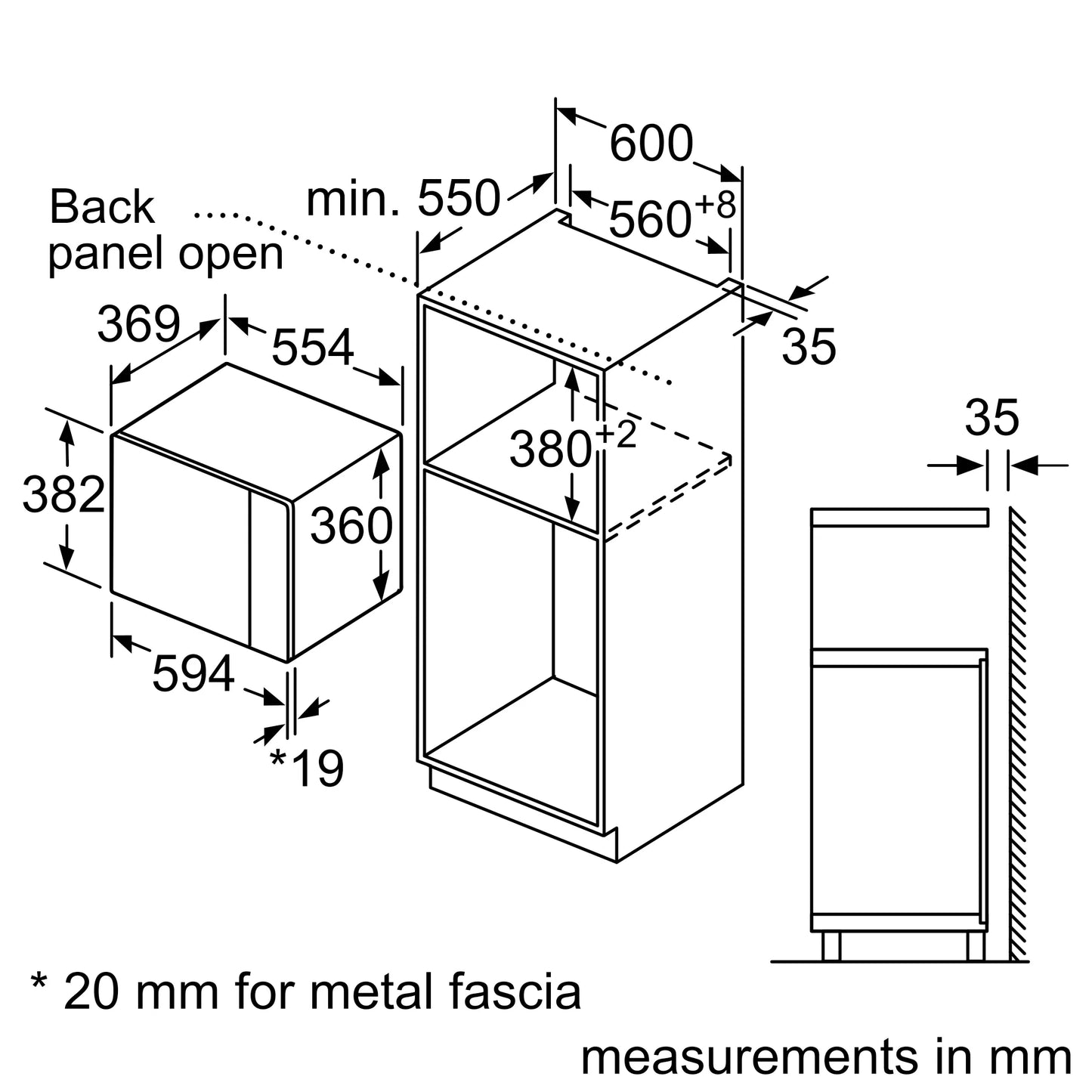 MicroWave (BEL554MS0M)