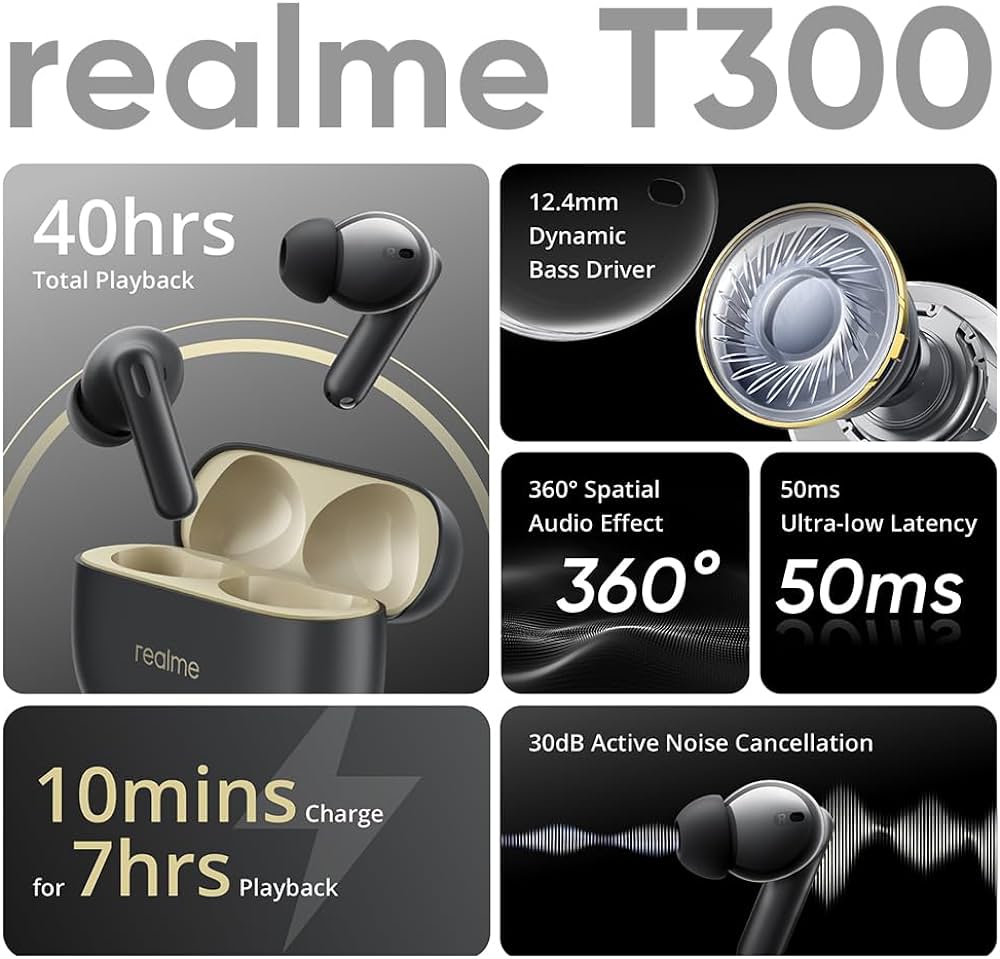 Realme Buds T300 Wireless Earbud