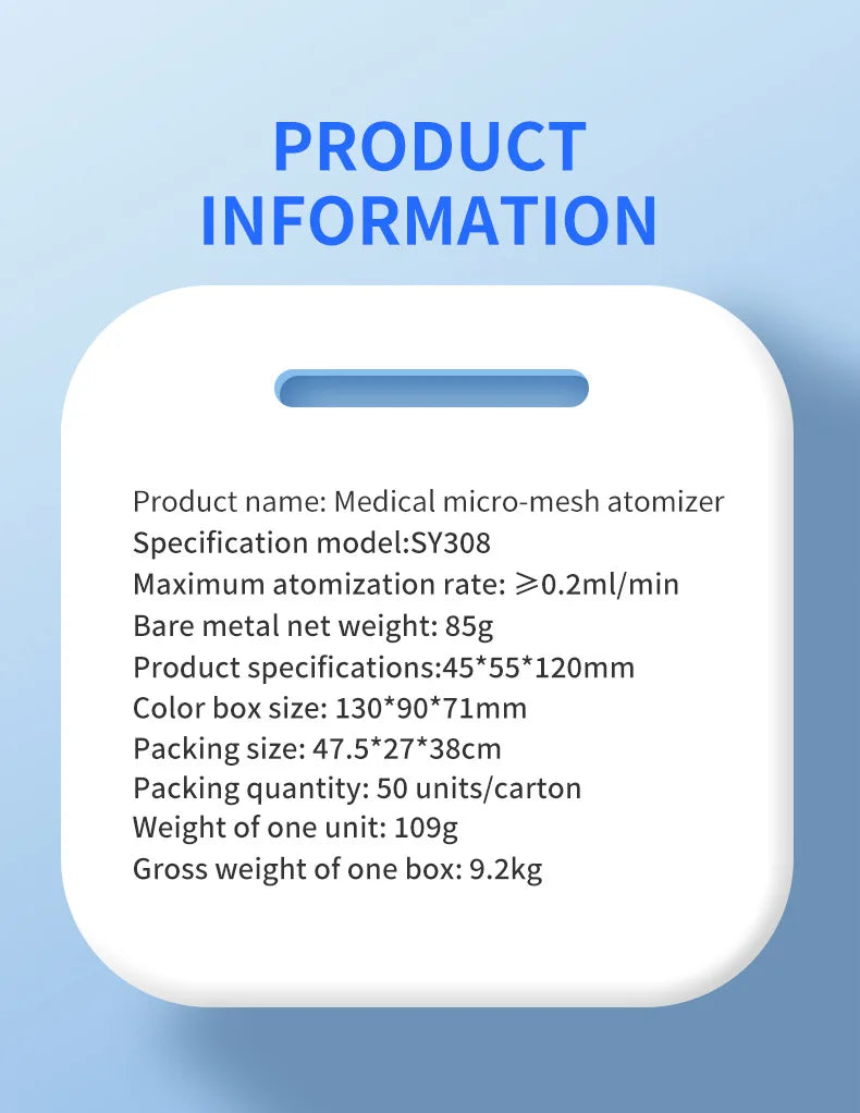 Children Health Care Mini Portable Nebulizer Humidifier