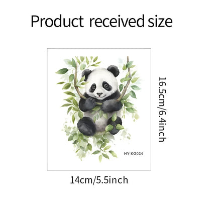 Cute cartoon animals children's bedroom porch living room home decorative light switch sticker self-adhesive wall stickers