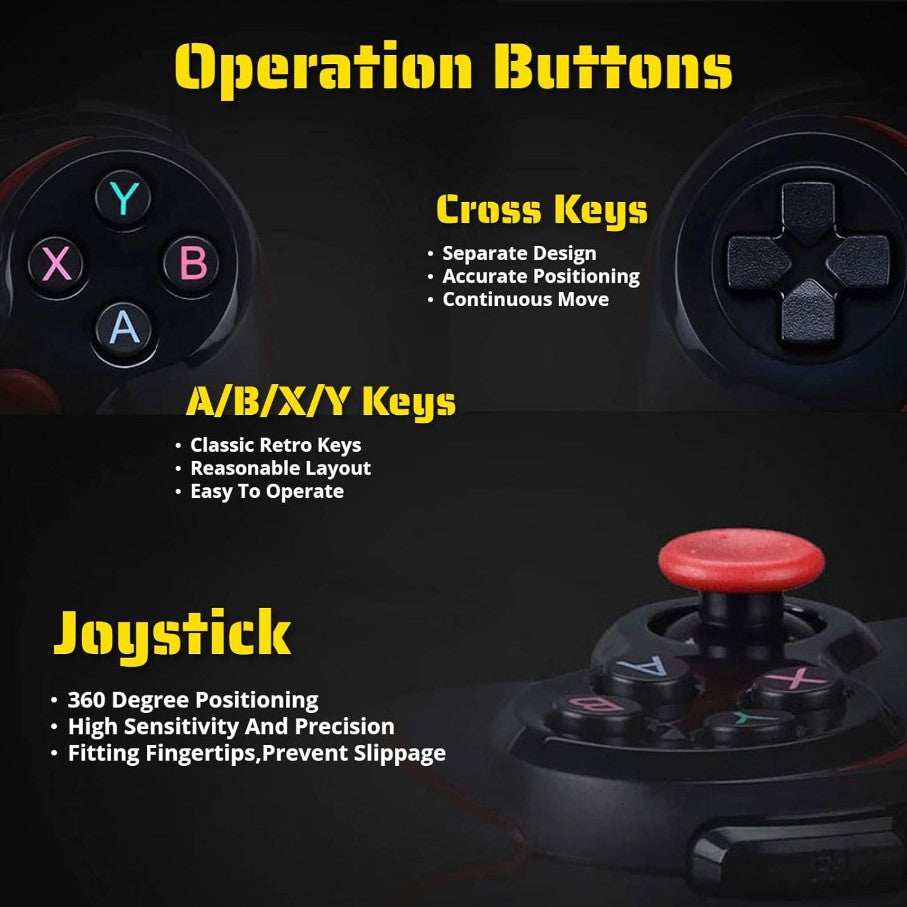 X3 Gaming Controller for Android iOS Mobile TV Computer Vibration