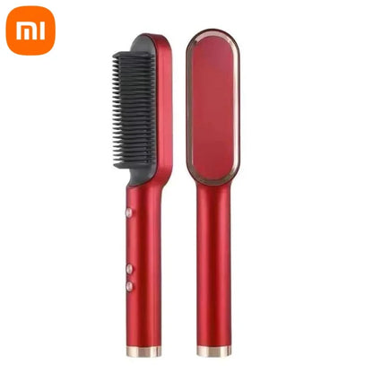 Hair Straightener Hair 3in1 Professional Quick Heated Electric Hot Comb