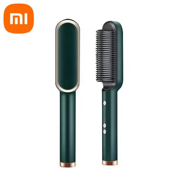 Hair Straightener Hair 3in1 Professional Quick Heated Electric Hot Comb