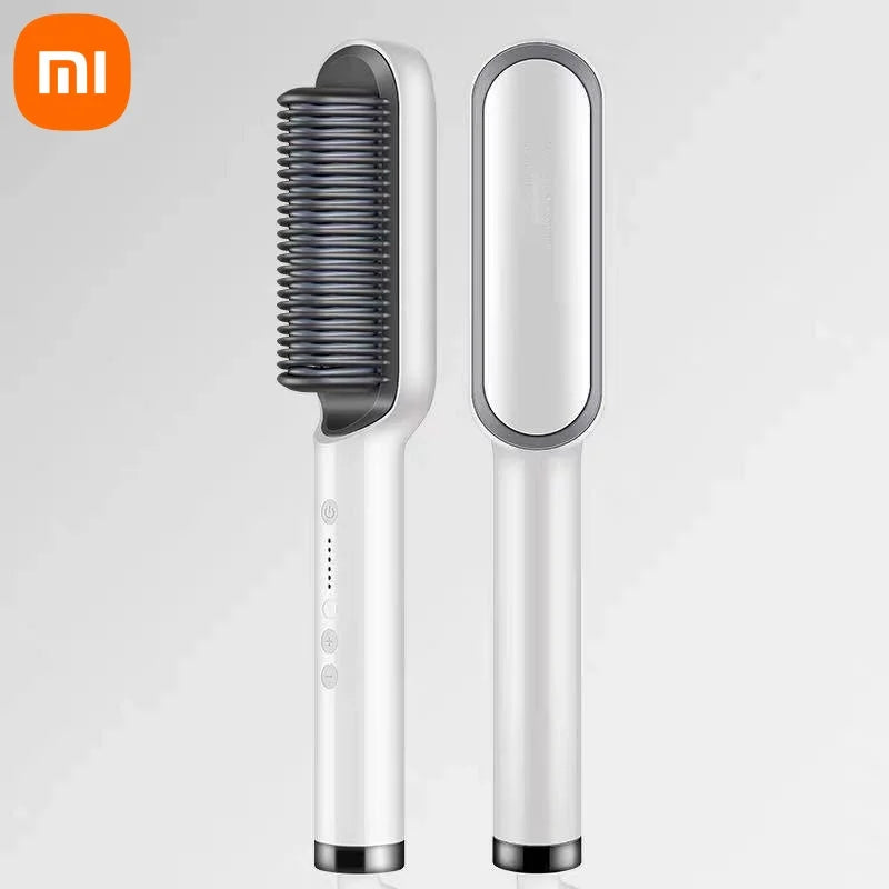 Hair Straightener Hair 3in1 Professional Quick Heated Electric Hot Comb