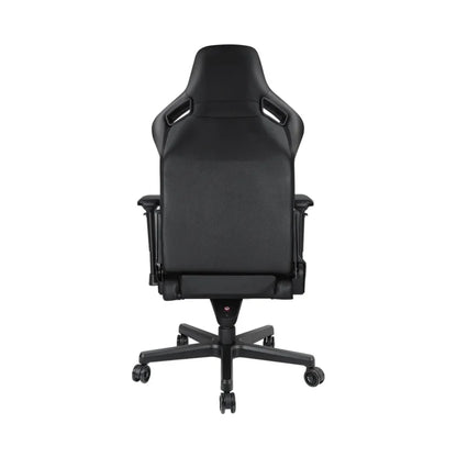 KAISER  2 PRO (DARK KNIGHT BLACK) Gaming Chair for Adults - XL Reclining Video Game Chairs, PVC Leather Ergonomic Office Chair, Heavy Duty Neck & Back Lumbar Support - Luxury Black Computer Chairs for Home & Work