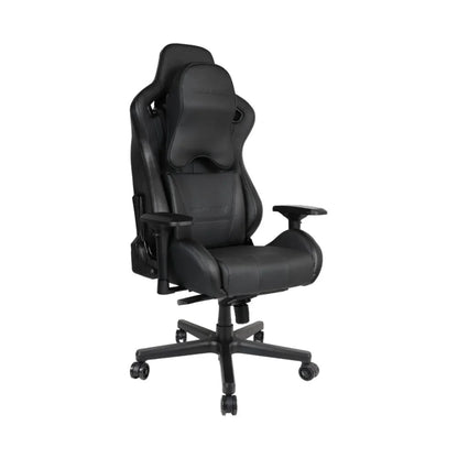 KAISER  2 PRO (DARK KNIGHT BLACK) Gaming Chair for Adults - XL Reclining Video Game Chairs, PVC Leather Ergonomic Office Chair, Heavy Duty Neck & Back Lumbar Support - Luxury Black Computer Chairs for Home & Work