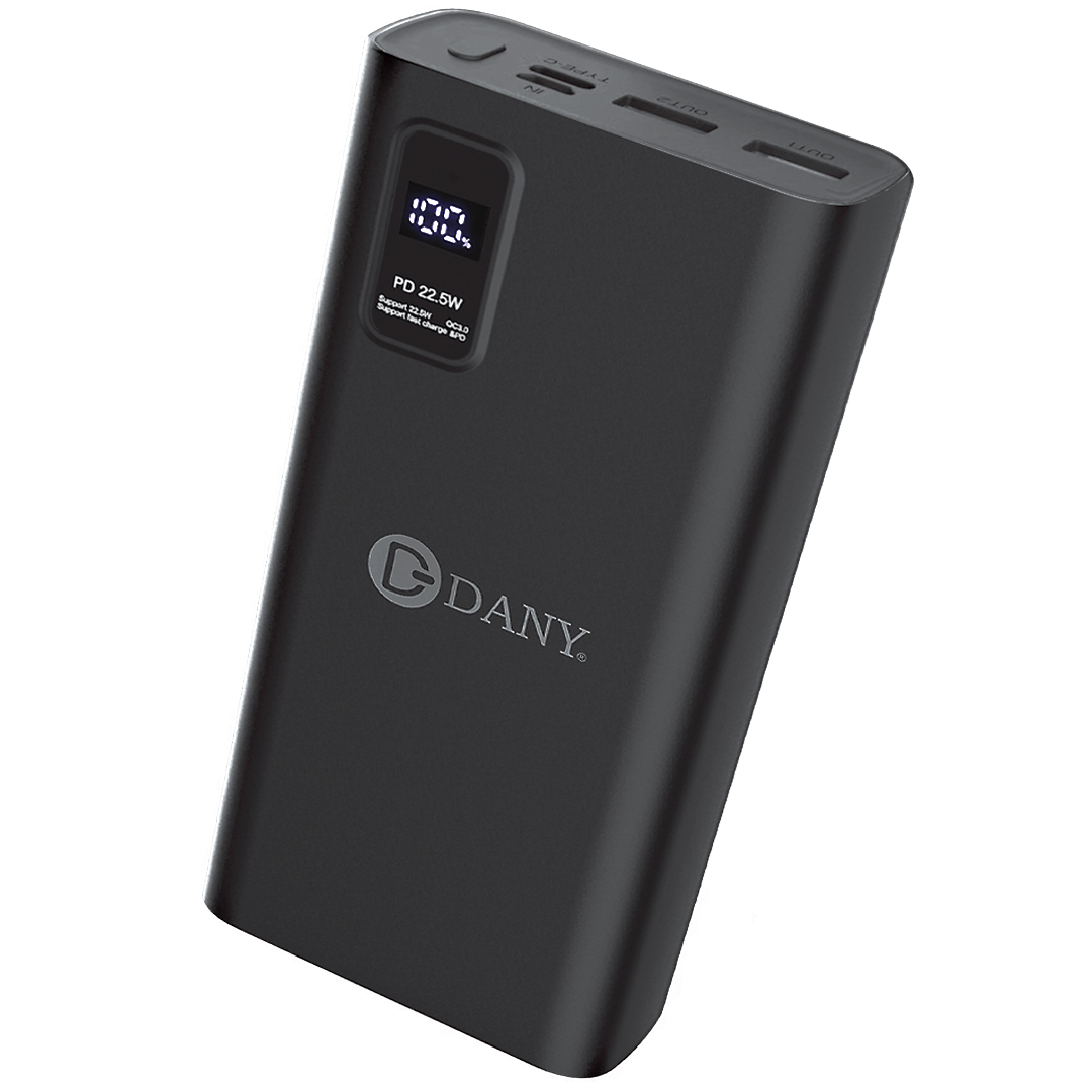 Dany TITAN T-100 Black 20000 Mah Power Bank