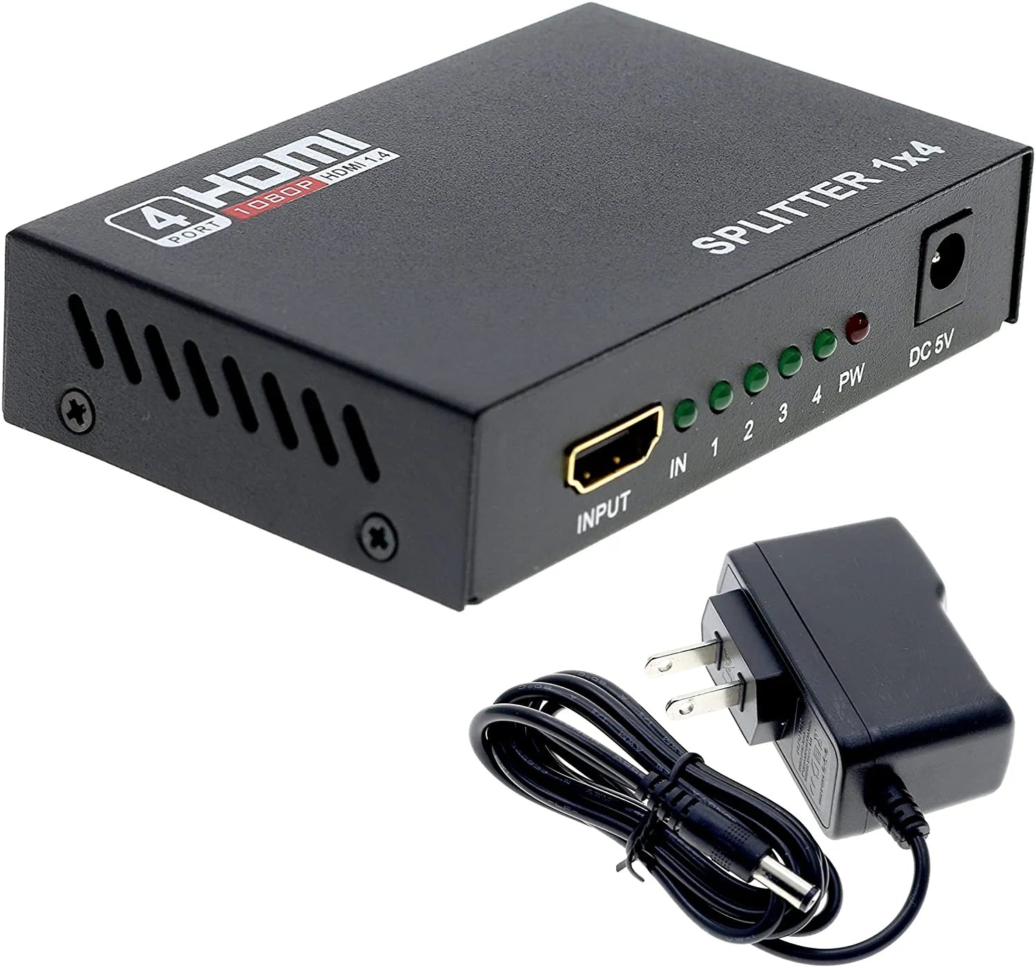 HDMI Splitter 4 Port for 2K/4K Visual Excellence