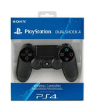 Sony PS4 DualShock Jet Black Wireless Game Controller