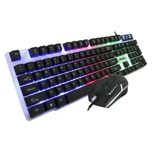 JEDEL GK-112 Pro Gaming RGB Keyboard and Mouse Combo