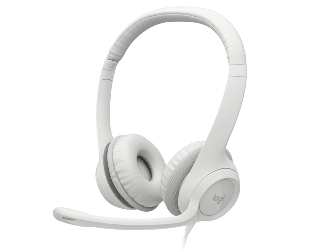 H390 USB Headset - White