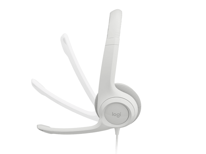 H390 USB Headset - White