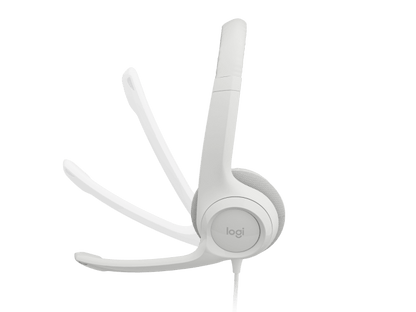 H390 USB Headset - White