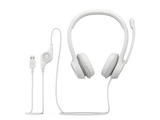 H390 USB Headset - White