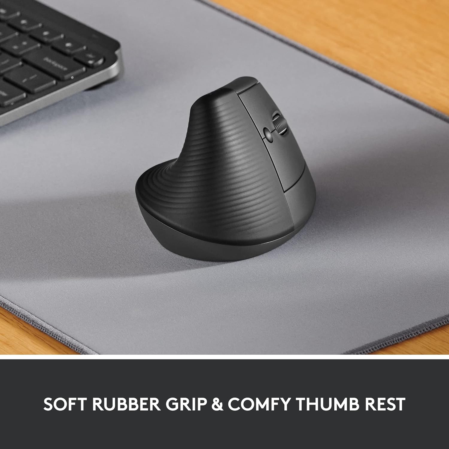 LIFT VERTICAL Wireless MOUSE - Gray