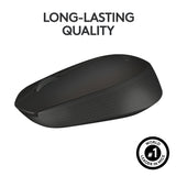 M170 Wireless Mouse - Black