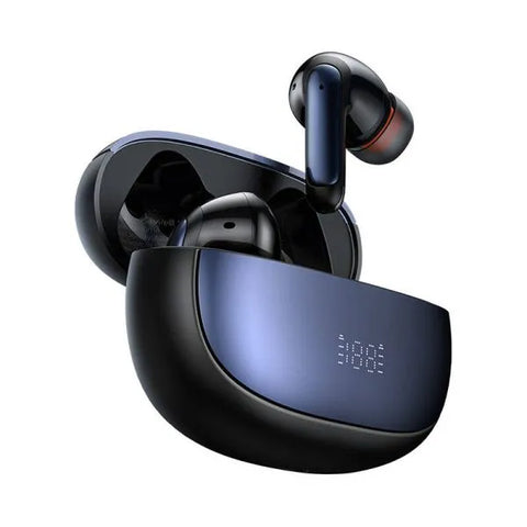 Mcdodo HP-3300 Multi Functional Noise Cancellation Earbuds with Display black With free Pouch