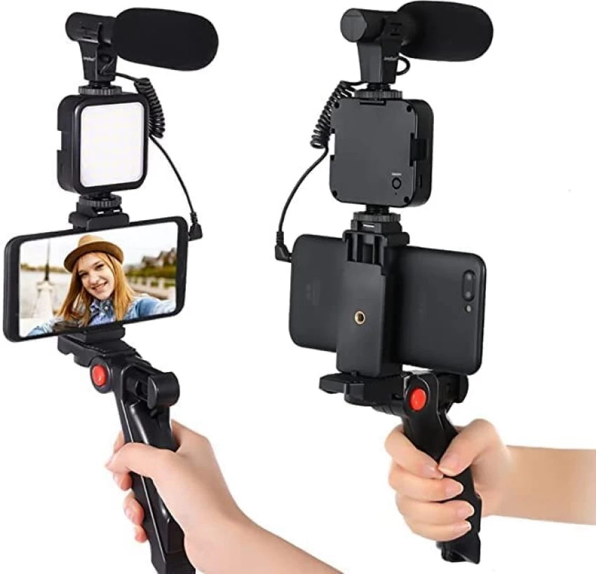 AY-49 Vlogging Tripod Video Making Kit